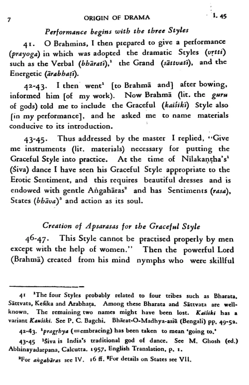 Natya Shastram of Bharatamuni